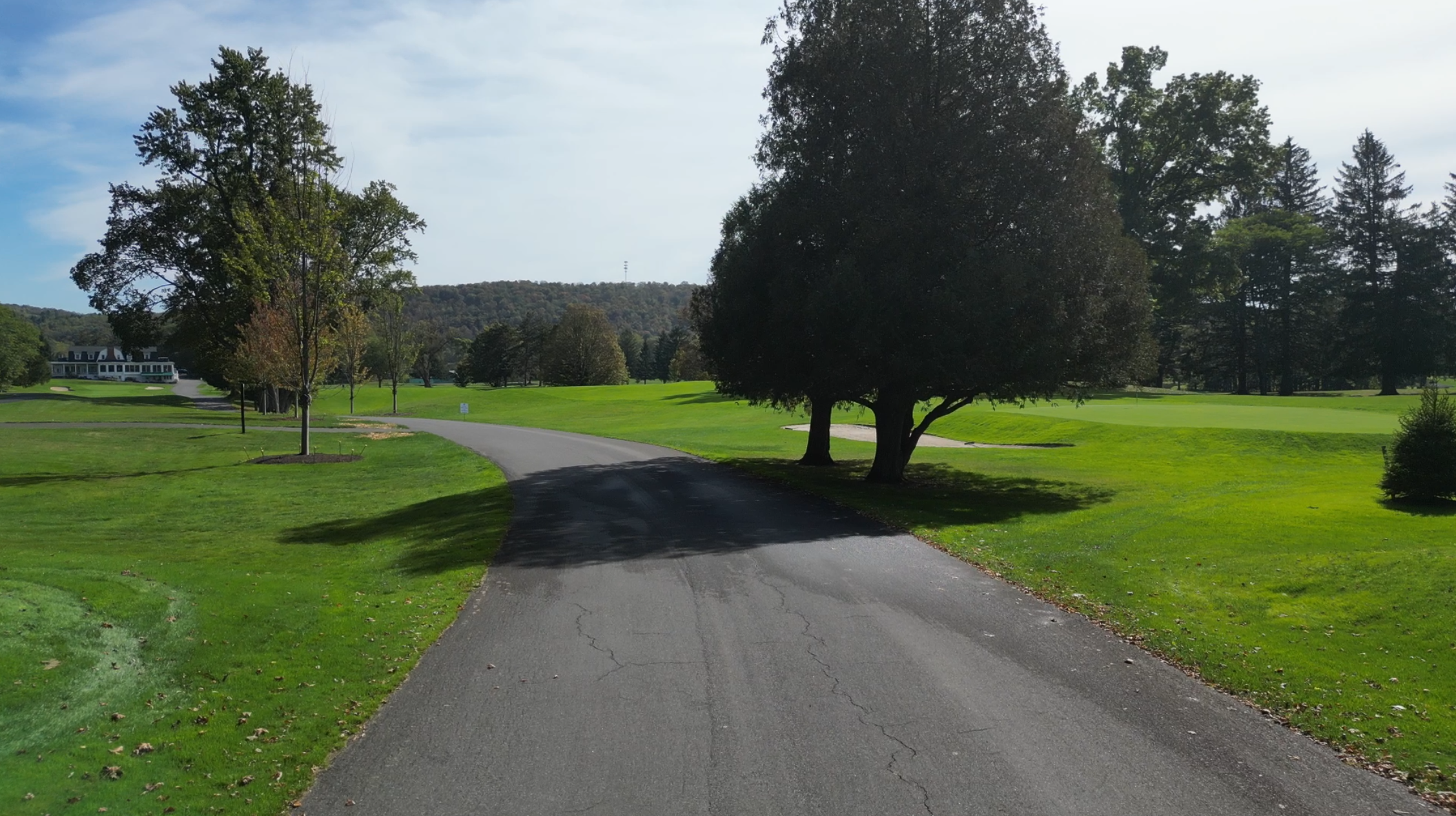 Driveway to the CLub House